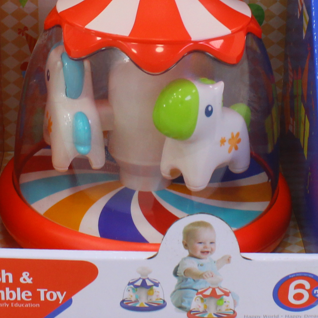 Huanger Push & Tumble Rolling Toy