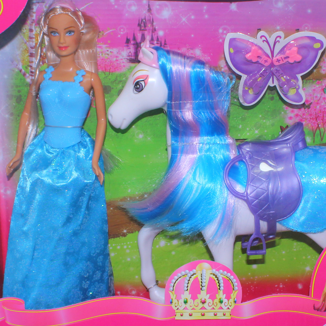Defa Lucy Princess Doll and Horse Set