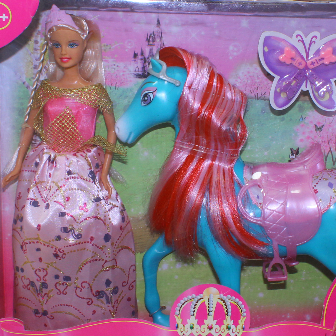 Defa Lucy Princess Doll and Horse Set