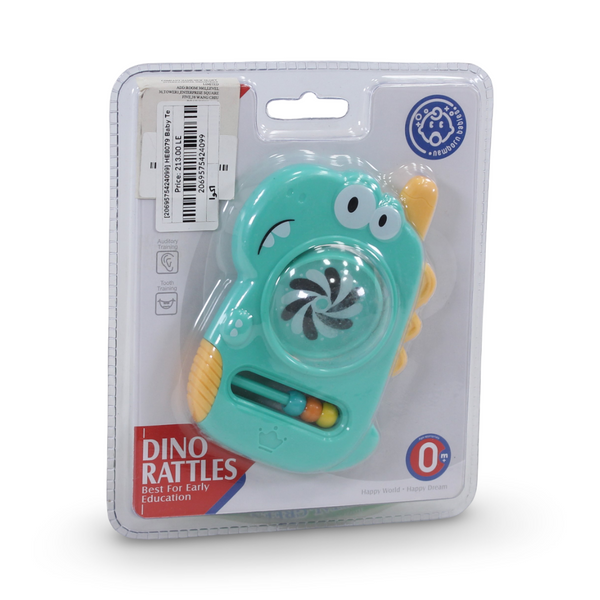 Huanger Baby Teether Dino Shape – Aqua