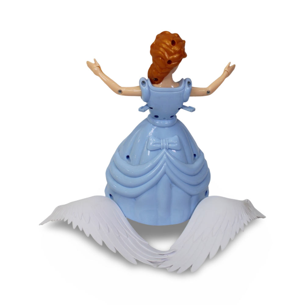 Angel Lantern Toy with Wings and Lights – Light Blue