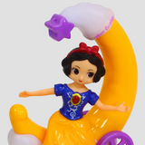 Snow White Crescent Carriage Ramadan Lantern