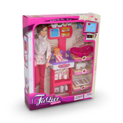 Baby Doctor Doll Playset – Fuchsia