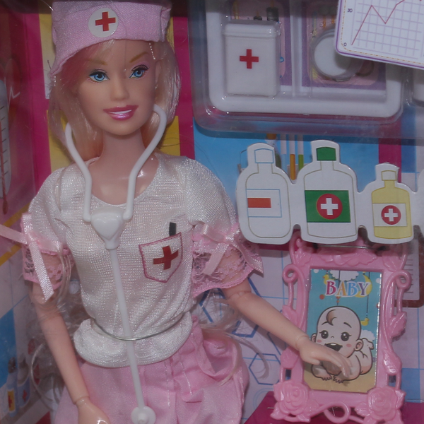 Belle Baby Doctor Doll Playset
