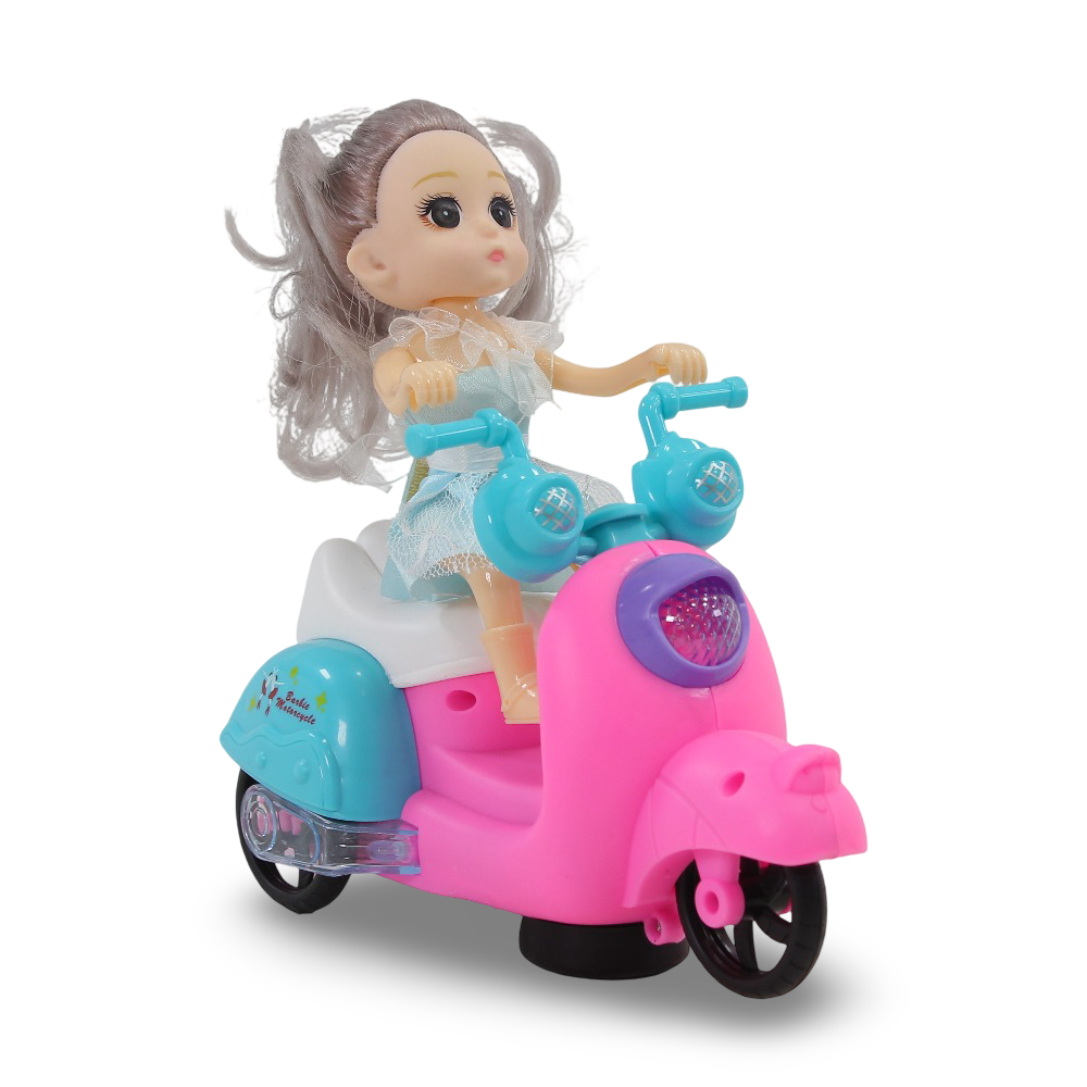 Vespa Girl Ramadan Lantern - Aqua