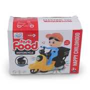 Fast Food Delivery Motorcycle Lantern Toy – Light & Sound