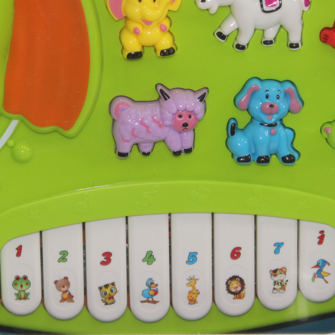 Elephant Organ Musical Toy – Green