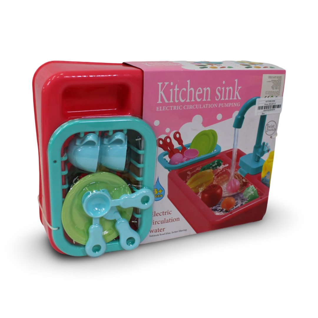 Kitchen Sink Set – Pink