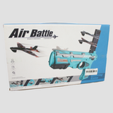 Plastic Air Battle Continuous Launch Gun with 4 Paper Airplanes