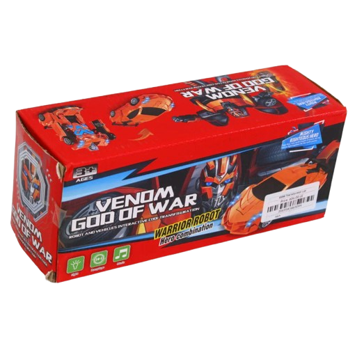 Venom Car War Transformer – 2-in-1 Robot & Vehicle