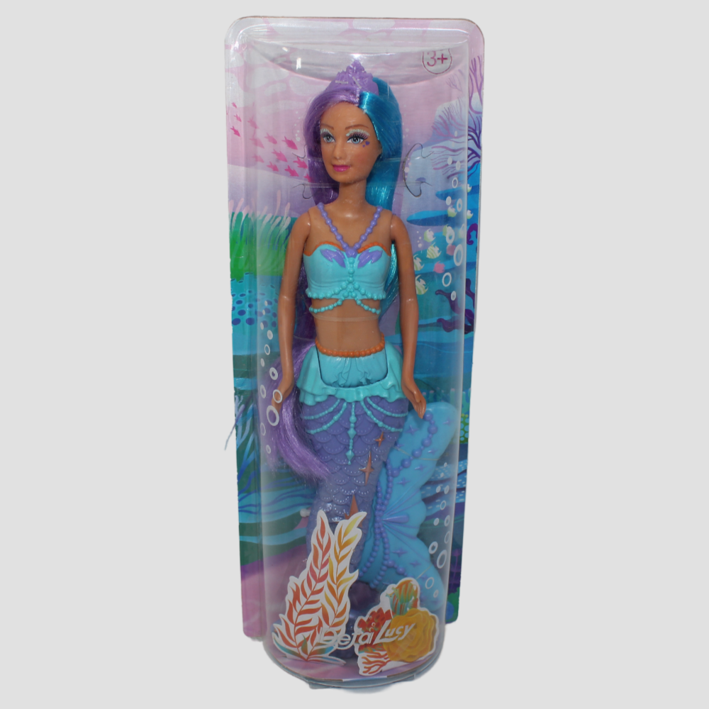 Defa Lucy Mermaid Doll – Blue/Purple