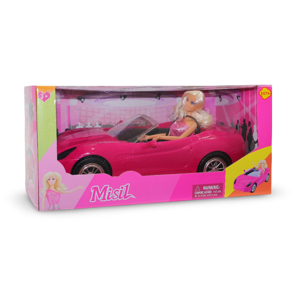 Misil Doll with Convertible Car