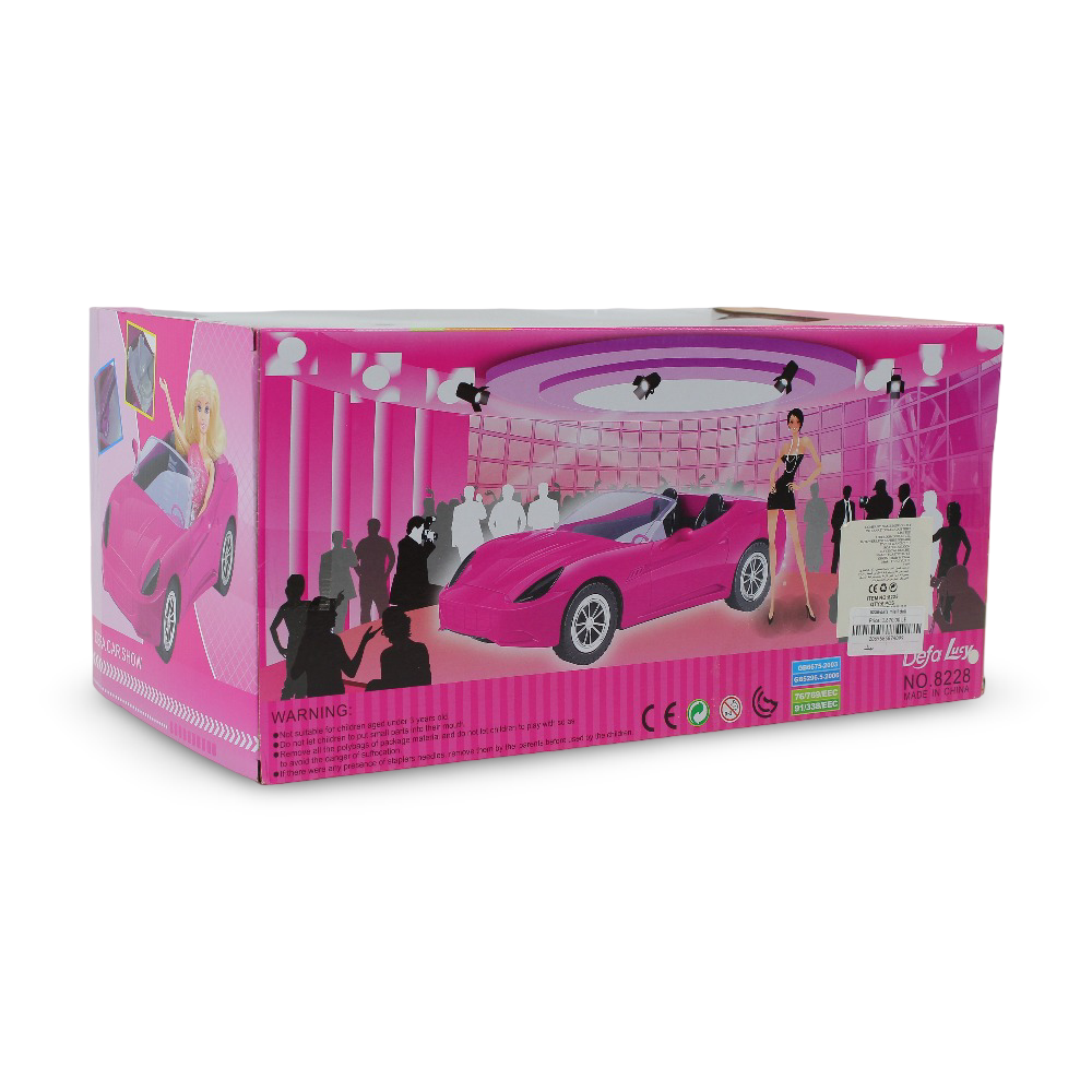 Misil Doll with Convertible Car