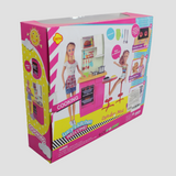 Defa Luce Kitchen Set with Doll & Accessories – Fun & Imaginative Play!