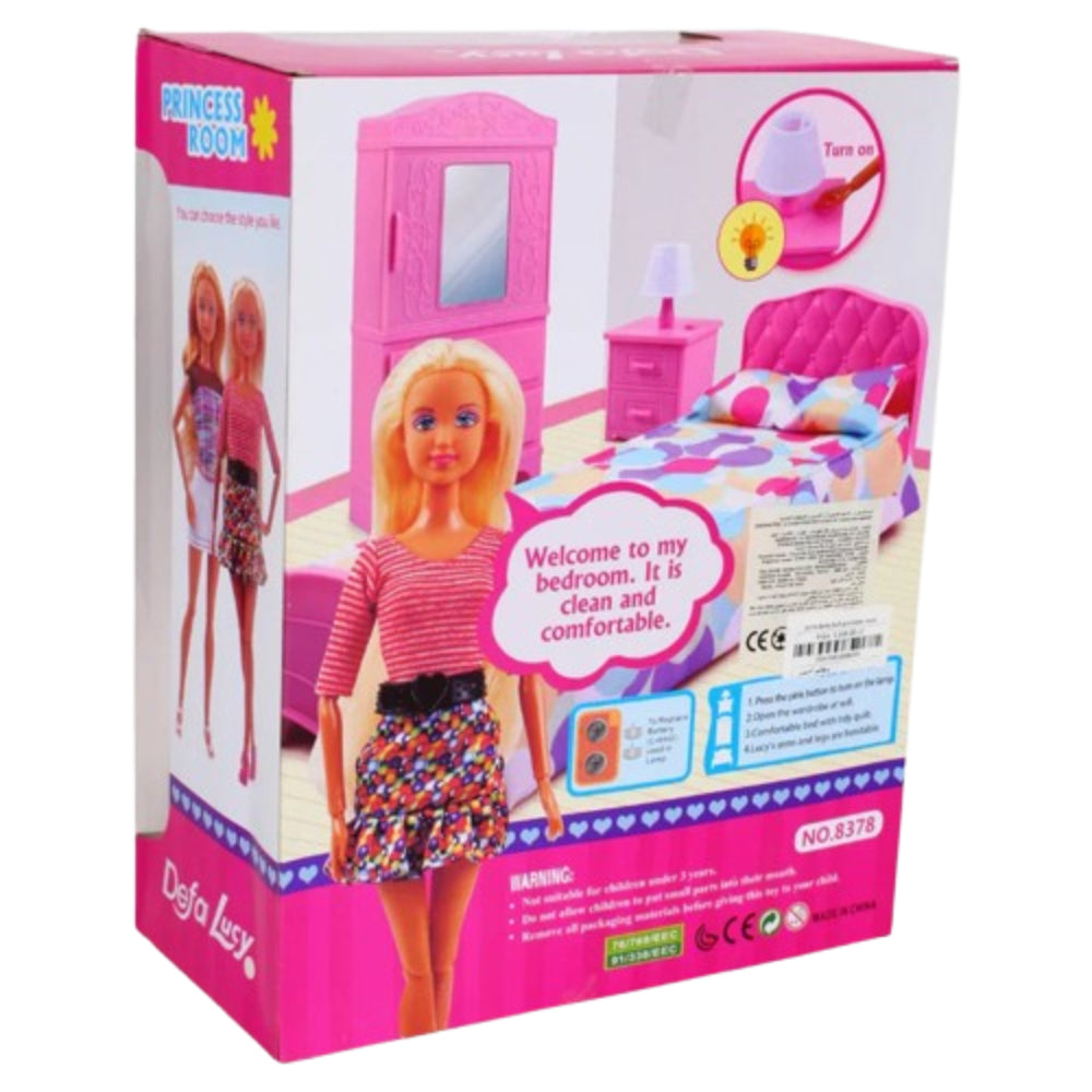 Defa Lucy Doll with Bedroom and Accessories