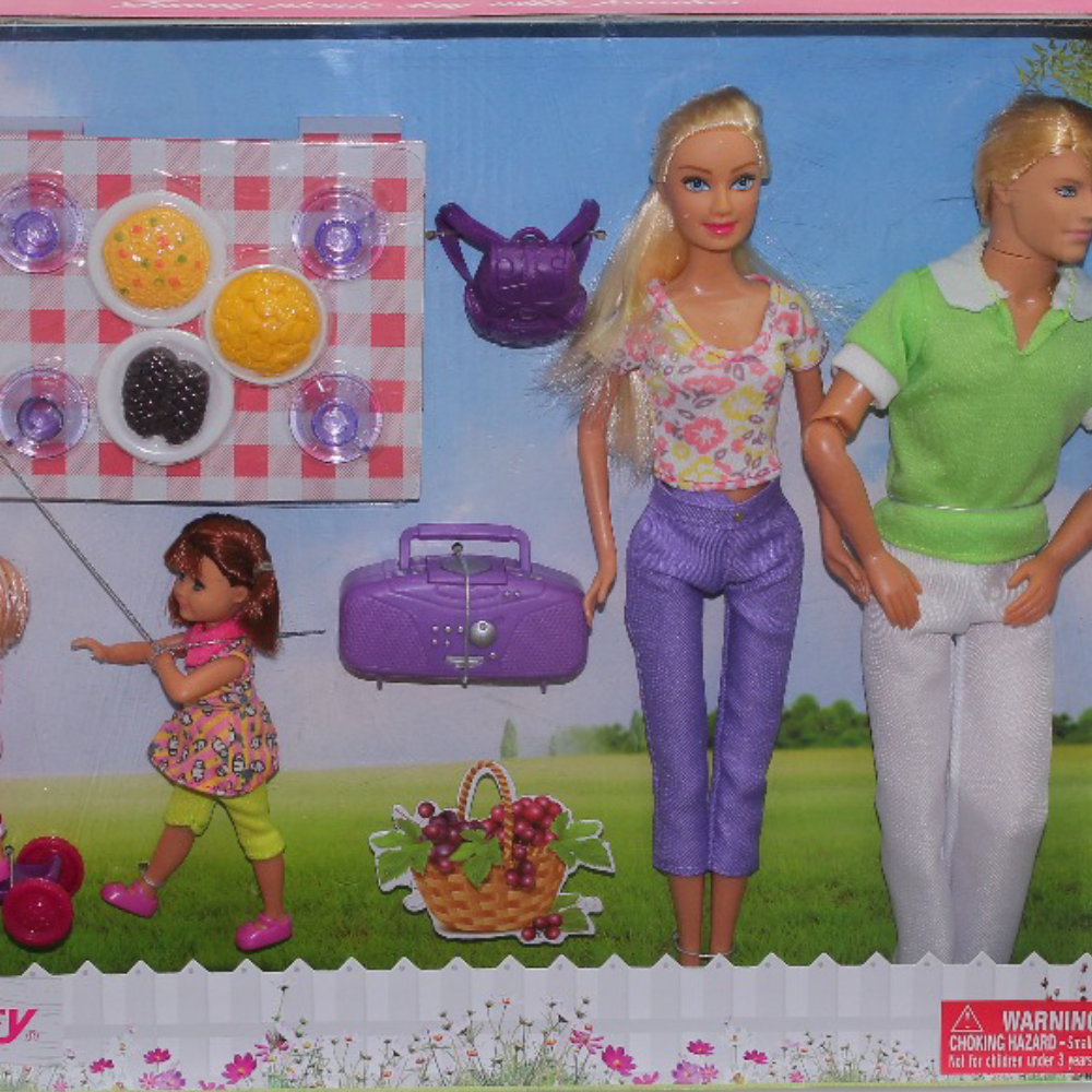 Defa Lucy Family Picnic Doll Set