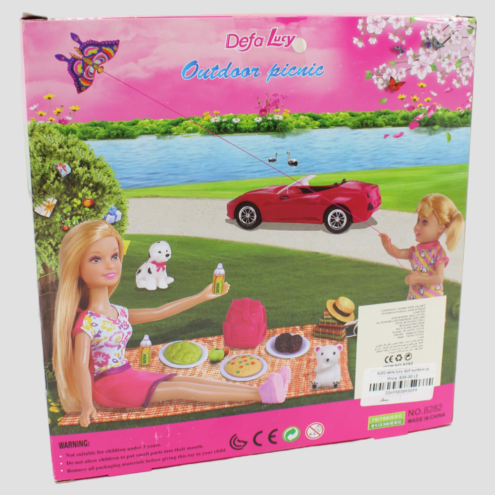 Defa Lucy Doll with Baby – Picnic Set