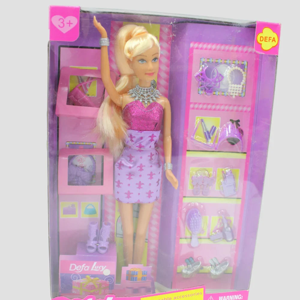 Defa Lucy Doll with Accessories - Toys