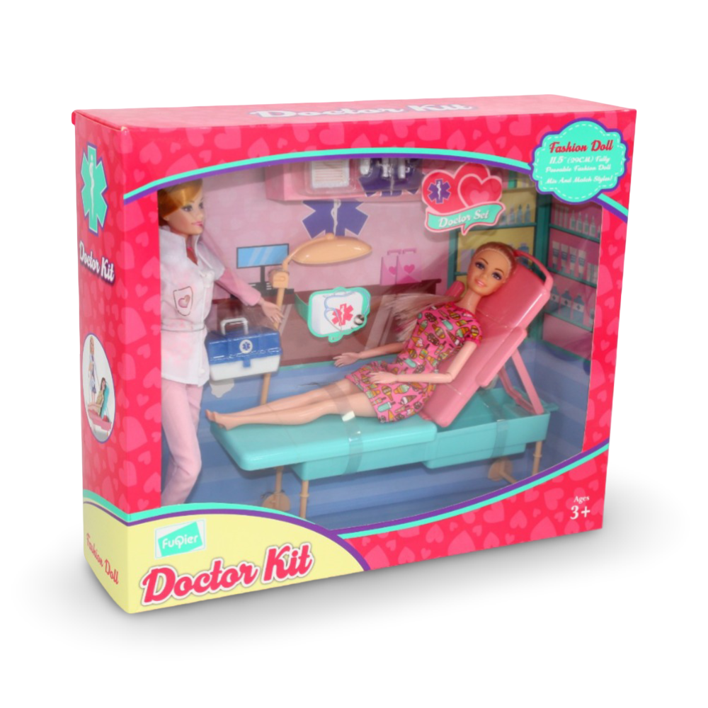 Defa Lucy Doctor's Kit Doll - Toys
