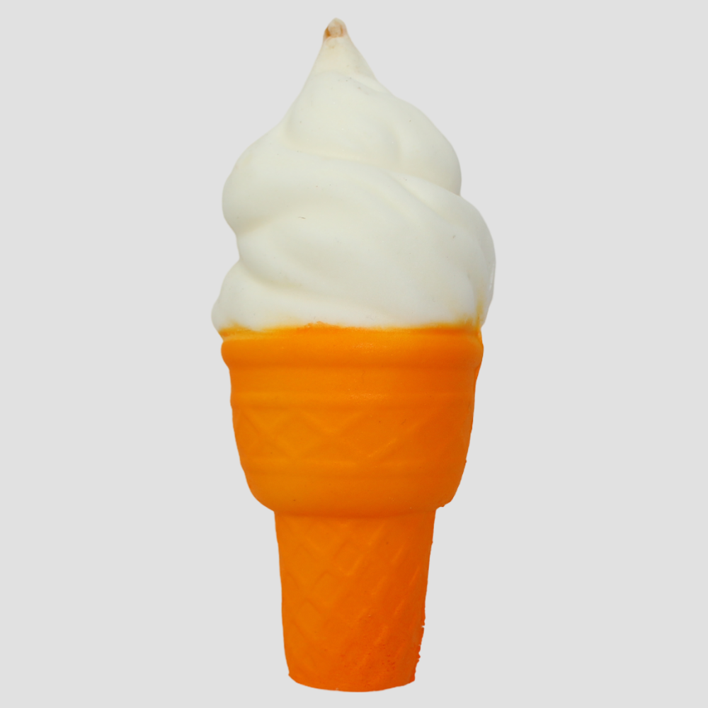 Kids Ice Cream Toy Set – Soft Vinyl, Colorful Pretend Play Toy