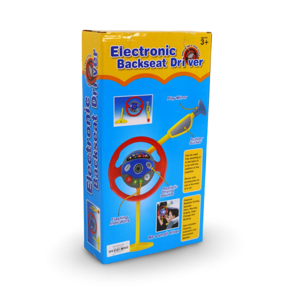 Electronic Backseat Driver Steering Wheel Toy