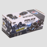 Police Transform Robot Car Toy – Black