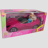 Defa Lucy Misil Pink Doll Car – Compact & Fun Ride for Girls