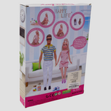 Defa Lucy & Kevin Doll Set with Baby – Complete Care Playset