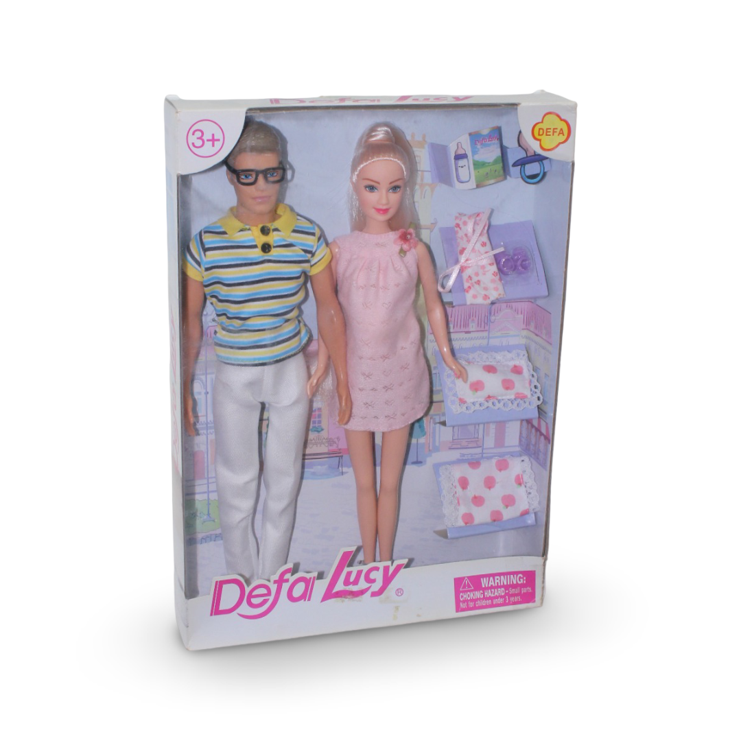 Defa Lucy & Kevin Doll Set