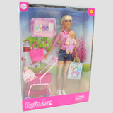 Defa Ken & Baby Doll Playset – 30cm Doll with Accessories