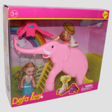 Defa Lucy Doll "At the Zoo" – Fun Animal Adventure Playset