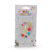 Number 9 Birthday Small Candle