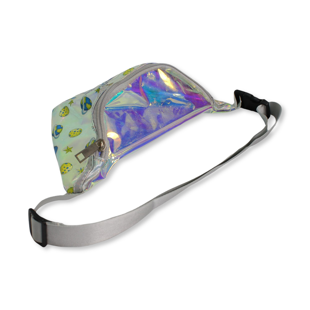 Waist Bag – Silver with Astronaut Print