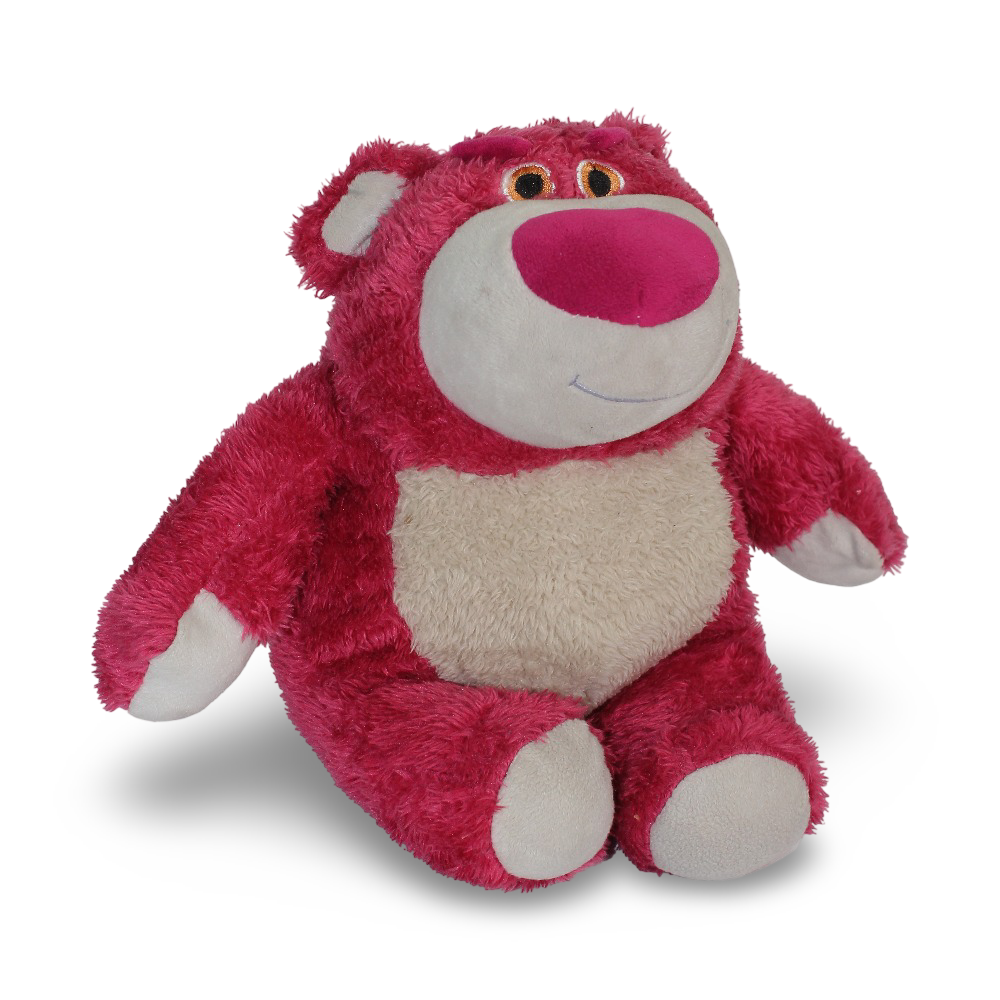 Lotso Bear Plush Toy – Fuchsia