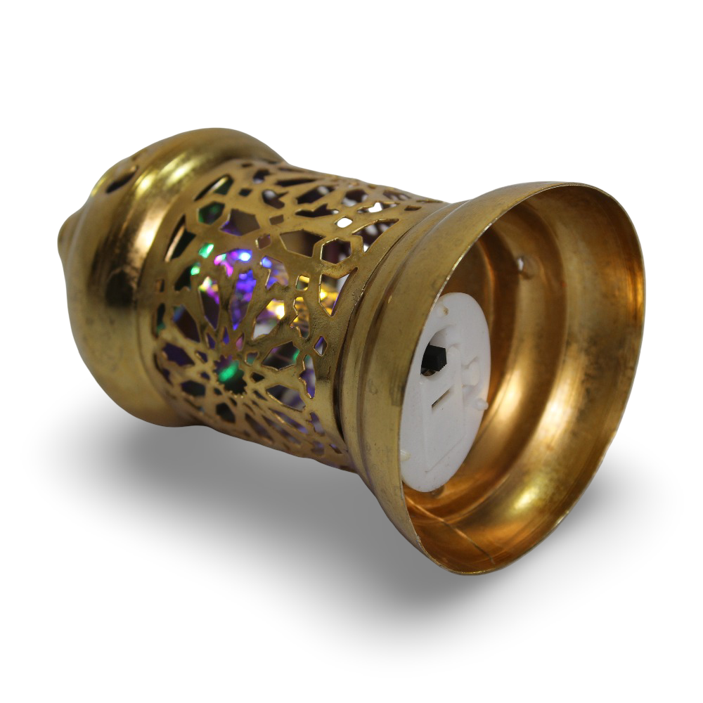 Metal Ramadan Lantern – Gold