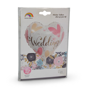 Weddig Day Helium Balloon (Heart Shape)