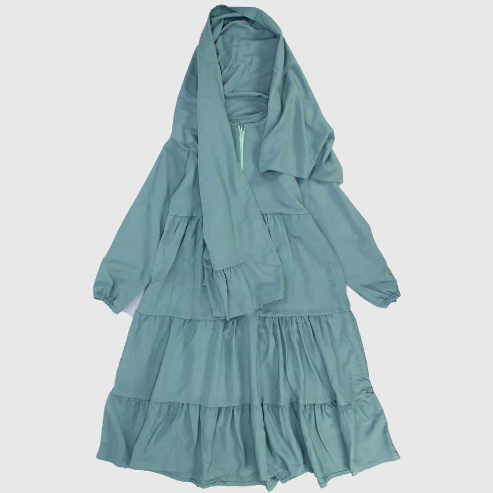 Mint Green Praying Gown "Isdal"