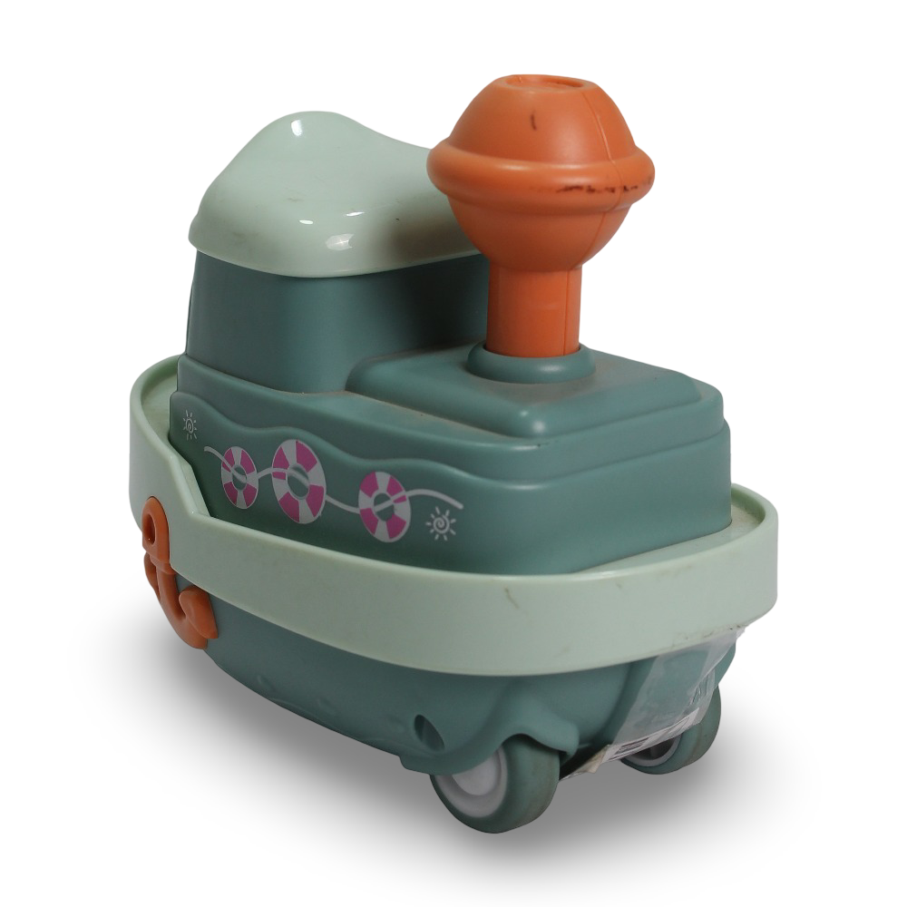 Cute Ship Push/Pull Toy