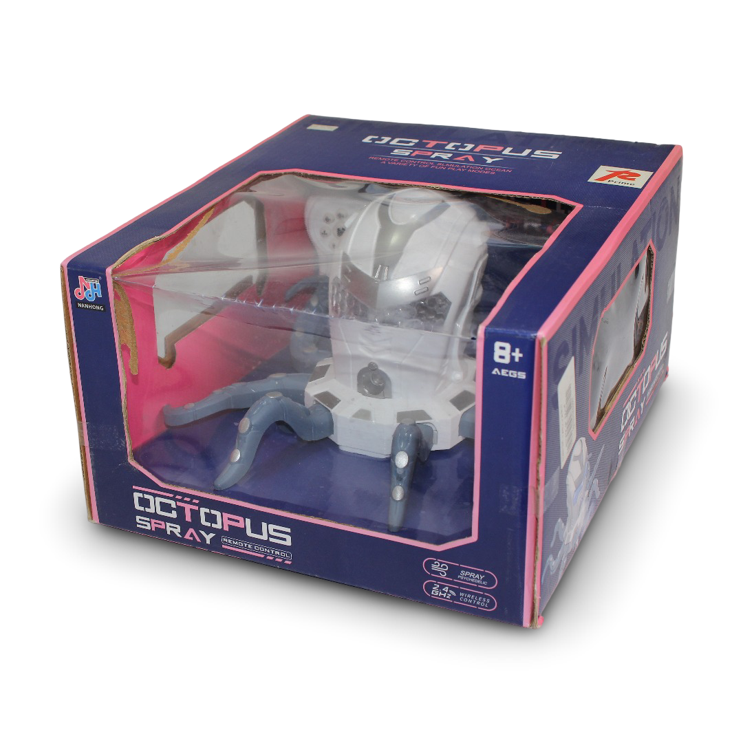 Octopus Spray Remote Control Toy (Light & Sound)