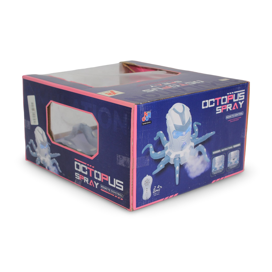 Octopus Spray Remote Control Toy (Light & Sound)