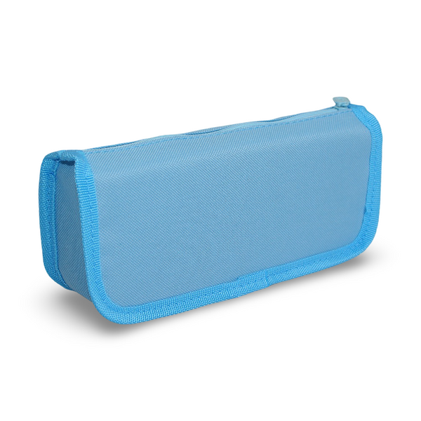Pencil Case – Blue with Ice Cream Design