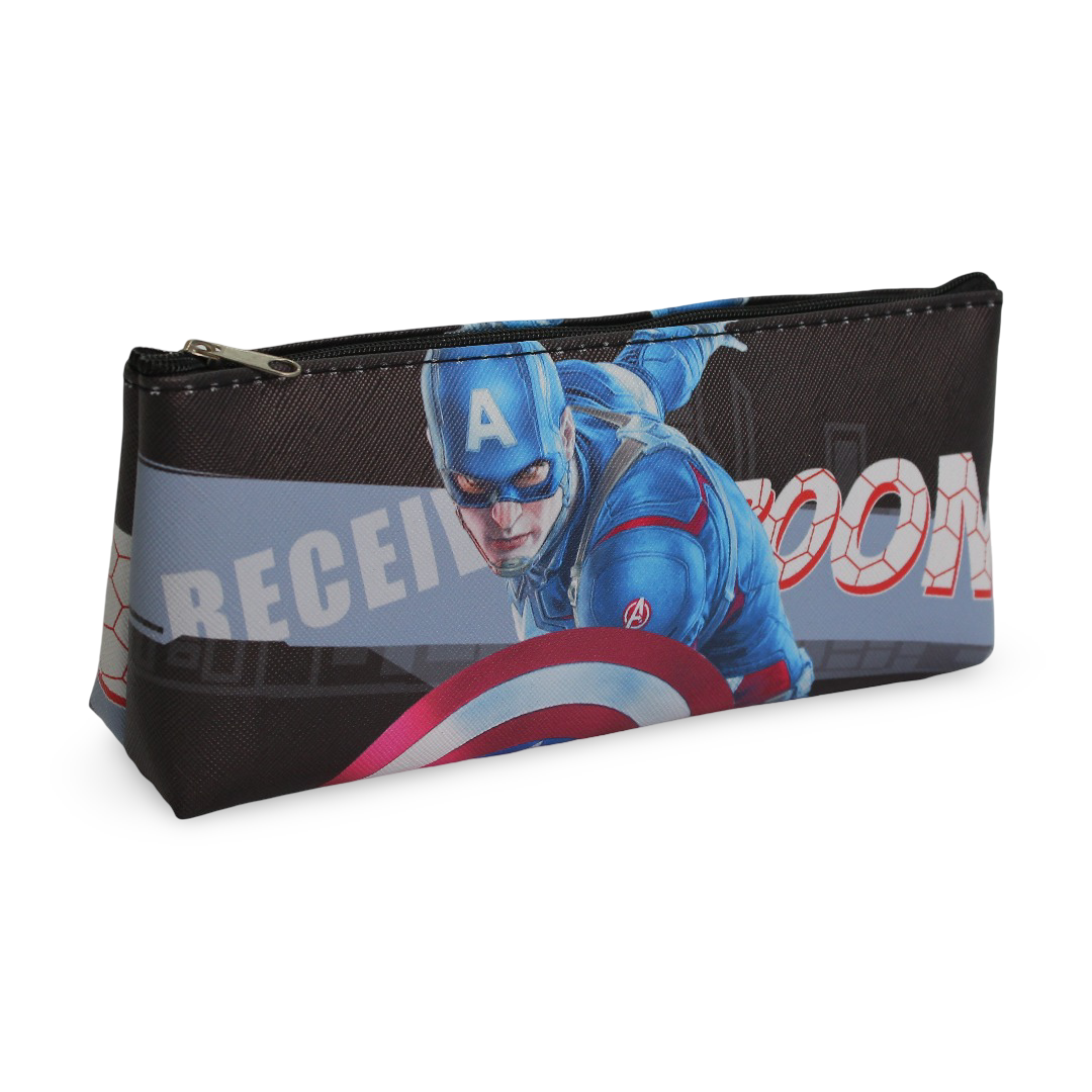 Marvel Captain America Zipper Pencil Case - School - OKO