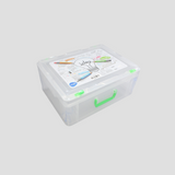 White Transparent Lunch Box