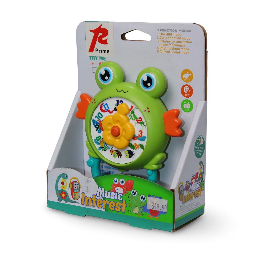 Music Interest Frog Musical Educational Toy