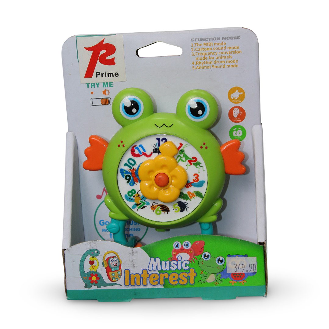 Music Interest Frog Musical Educational Toy