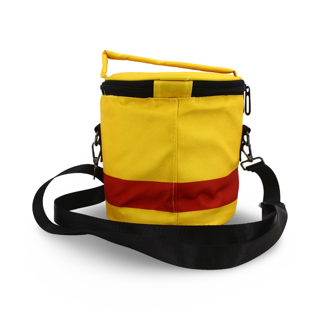 Rightemp Breastmilk Cooler Bag with 2 Gel Pouches – Yellow Dog Print