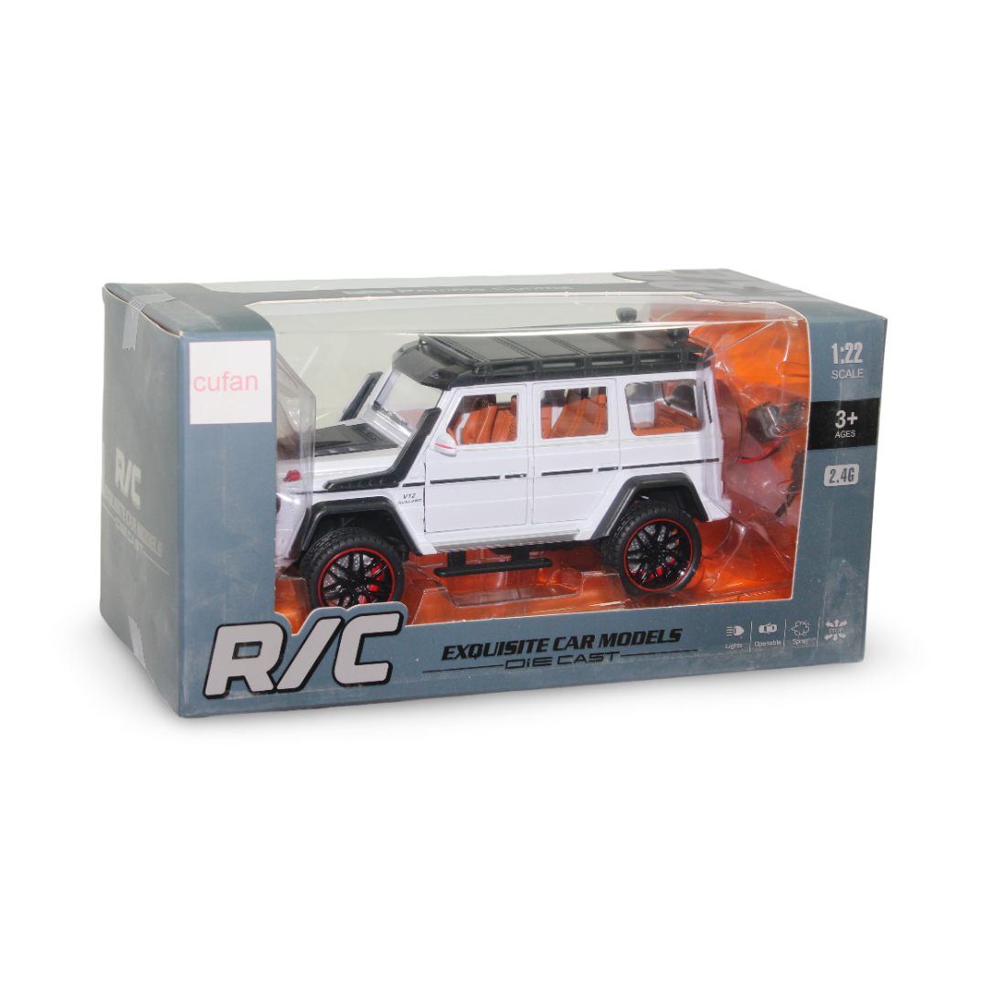 HCF 1:22 Scale Remote Control Mercedes-Benz G-Class Car – White