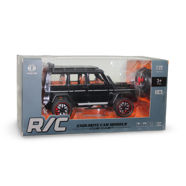 HCF 1:22 Scale Remote Control Mercedes-Benz G-Class Car – Black