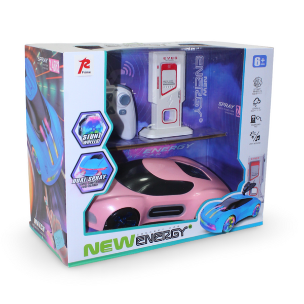 Prime New Energy Concept RC Car Toy – Pink