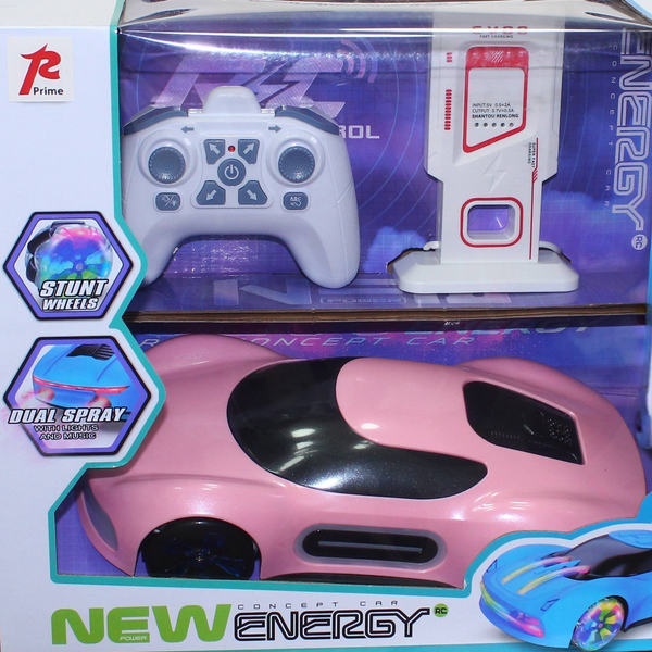 Prime New Energy Concept RC Car Toy – Pink